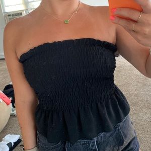 Ruffle tube top